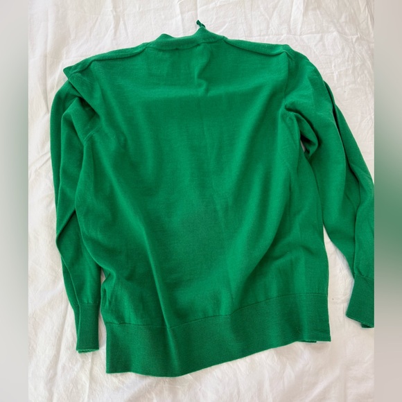 COS Wool Green Crewneck Sweater EUC 2927 - Picture 2 of 8